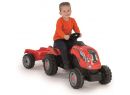Šliapací traktor Smoby Farmer XL červený s vozíkom