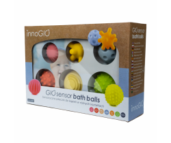 Zmyslové hračky do vody innoGIO GIOsensor bath balls