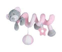 Špirálka Baby Mix Pink Bear