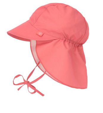 Klobúčik proti slnku Lässig Flap Hat Coral