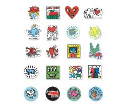 Drevené magnetky Vilac Keith Haring