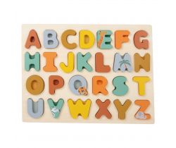 Vkladacie puzzle Small Foot Safari abeceda